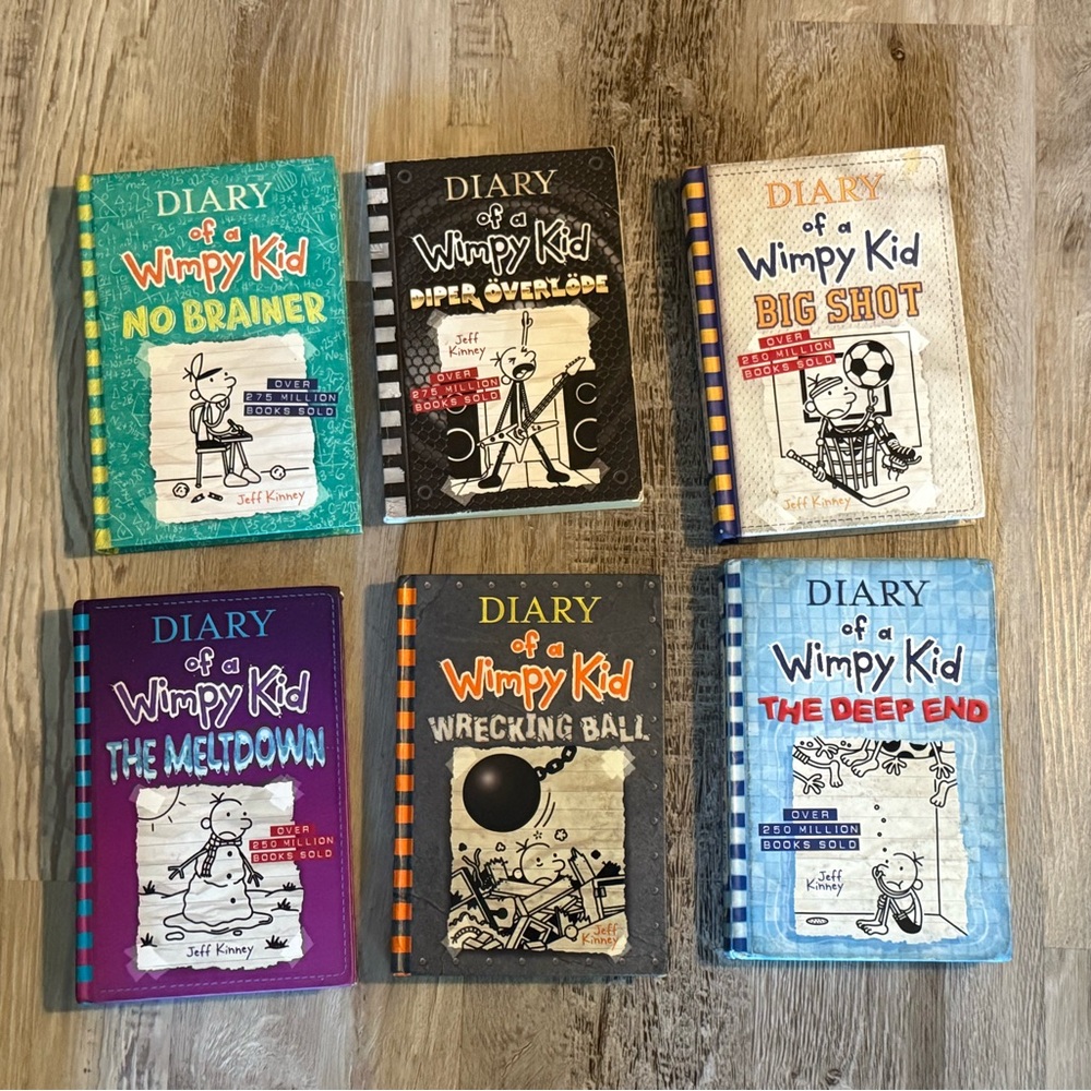 Diary of a Wimpy Kid Book Set - Books 13-18